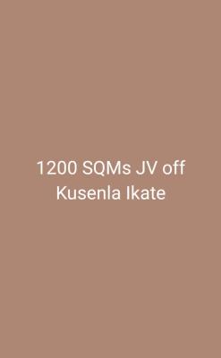 1200sqm Land for Joint Venture ( Jv ), Kusenla, Ikate, Lekki, Lagos, Mixed-use Land Joint Venture