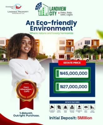Landview  City, Eleko, Ibeju Lekki, Lagos, Mixed-use Land for Sale