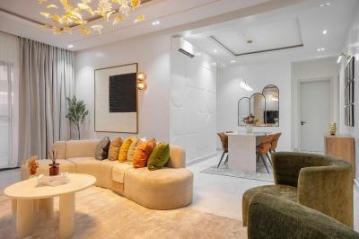 Fully Furnished 3 Bedroom Apartment with Pool and Gym in a Secure Esta, Ologolo, Lekki, Lagos, Flat / Apartment for Rent