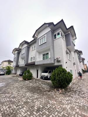 4 Bedroom Terrace Duplex with Bq, Ikate, Lekki, Lagos, Terraced Duplex for Rent