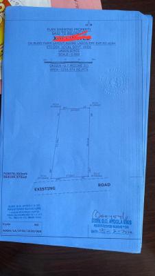 1216 Sqm of Commercial Land Facing, Ajah, Lagos, Land for Sale