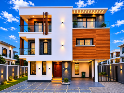 5 Bedroom Fully Detached Duplex with Bq, Pool, Cinema Gated Estate, By Admiralty Road, Lekki Phase 1, Lekki, Lagos, Detached Duplex for Sale