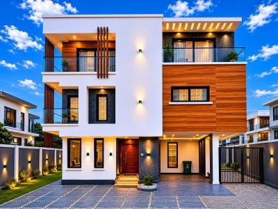 5 Bedroom Fully Detached Duplex with Bq, Pool, Cinema Gated Estate, By Admiralty Road, Lekki Phase 1, Lekki, Lagos, Detached Duplex for Sale