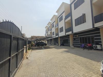 Lovely 4 Bedroom 4 Bedroom Terrace Duplex with Bq, Guzape District, Abuja, Terraced Duplex for Rent
