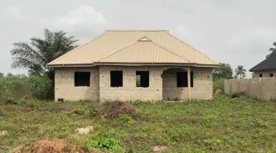 Roofed 3 Bedroom Bungalow on Full Plot, Off Lagos-badagry Expressway, Lusada Agbara, Agbara-igbesa, Lagos, Detached Bungalow for Sale