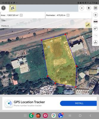 a Commercial Land Measuring, Utako, Utako, Abuja, Commercial Land for Sale