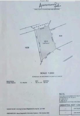 a Commercial Land Measuring, Utako, Abuja, Commercial Land for Sale