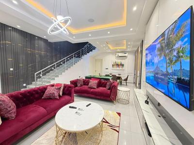 Luxury  4 Bedroom Waterfront Duplex, Lekki Phase 1, Lekki, Lagos, House Short Let