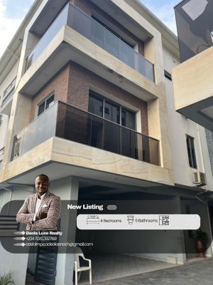 Distress Deal: 4 Bedroom Terraced Duplex + Bq, Old Ikoyi, Ikoyi, Lagos, Terraced Duplex for Sale