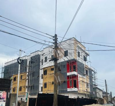 a Serviced Apartment Investment Built for Consistent Occupancy, Aesthetically Designed Home Plus Rooftop Lounge in a Secured Area, Surulere, Lagos, Block of Flats for Sale