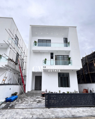 5 Bedroom Detached House with Bq, Lekki, Lagos, Detached Duplex for Sale