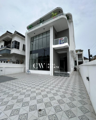 5 Bedroom Detached House with Bq, Lekki, Lagos, Detached Duplex for Sale