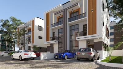 4-bedroom Semi-detached Duplex & Bq Land Selling at Dpc Level, Behind Bon Hotel, Katampe, Abuja, Residential Land for Sale
