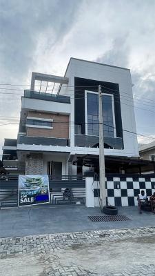 Detached 5bdr Duplex + Masters Duplex Bedroom + Rooftop Terrace + Bq, Serene Estate in Chevron Drive Main, Lekki, Lagos, Detached Duplex for Sale