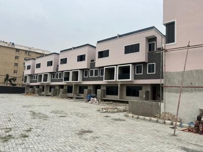 Newly Built 4-bedroom Fully Serviced Terrace, Mini Estate Admirity, Lekki Phase 1, Lekki, Lagos, Terraced Duplex for Rent