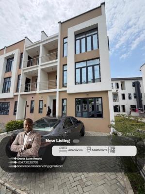 a Spacious 4 Bedroom Terrace Duplex, Secured Estate, Ikate, Lekki, Lagos, Terraced Duplex for Rent