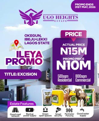 Land on Promo — Ibeju Lekki, Lagos