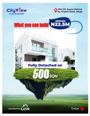Buy and Build in a Gated Estate in Abuja with Fcda, Gousa District, Wuse, Abuja, Residential Land for Sale