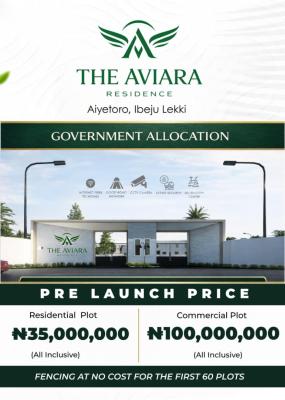 Commercial Plots @ Aviara Residence, Aiyetoro, Ibeju Lekki, Lagos, Mixed-use Land for Sale