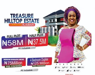 Landed Properties in a Fast-developing, Secure Estate, Treasure Hilltop Estate / Command, Alagbado, Lagos, Alagbado, Ifako-ijaiye, Lagos, Detached Bungalow for Sale