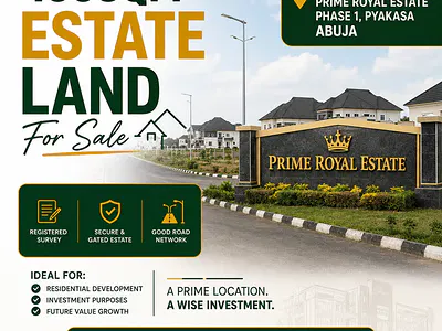 450 SQM Estate Land — Lugbe District, Abuja