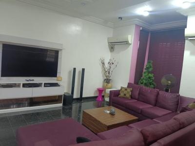 Fully Furnished 4bed Duplex with Inverter in a Secured Estate, Self Compound in an Estate Off Agungi Road and Chevron, Lekki, Lagos, House for Rent