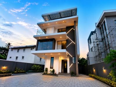 High Luxury 5 Bedroom Fully Detached Duplex with Bq on 3floors, Banana Island, Ikoyi, Lagos, Detached Duplex for Sale