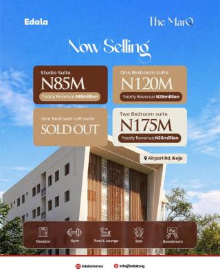 2 Bedroom Apartment, Airport Road, Ikeja, Lagos, Flat / Apartment for Sale