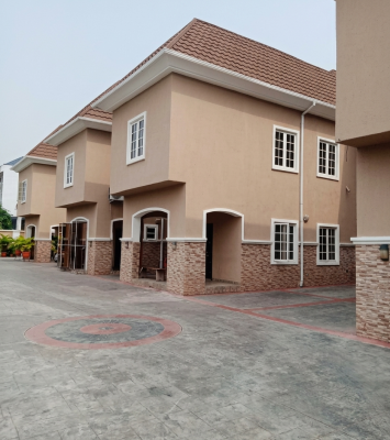 4bedroom Terrace Duplex with Bq, Tarred Road, Katampe Extension, Katampe, Abuja, Terraced Duplex for Rent
