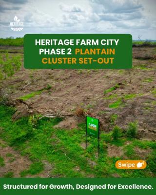 ₦500k to Start Farming: 1 Acre with Free Seeds, Fertilizer + Borehole, Heritage Farm City Phase 2,alabata,near Funnab, Abeokuta South, Ogun, Commercial Land for Sale