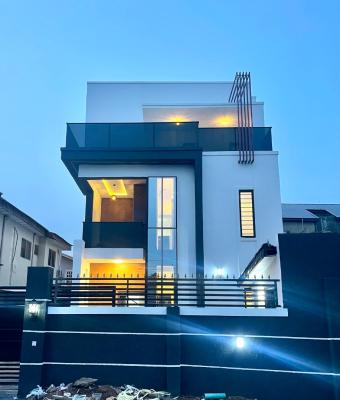 5 Bedroom Detached Duplex with Bq, Gatehouse and Swimming Pool, Funmi Alaka Street, Harmony Estate, Gra Phase 1, Magodo, Lagos, Detached Duplex for Sale