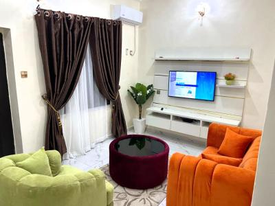 Neatly Furnished and Well Serviced Luxury 1 Bedroom Apartment, Off College Road, Ogba, Ikeja, Lagos, Mini Flat (room and Parlour) Short Let