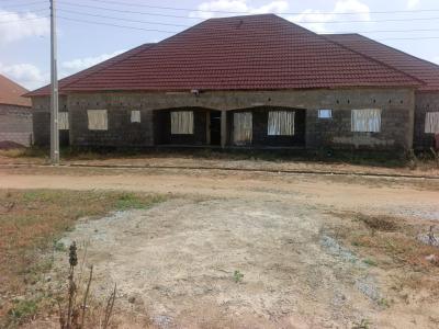 Luxury 3bedroom Semi-detach Bungalow Carcass in Lugbe -abuja, Lugbe District. Abuja - Nigeria., Fha (f.h.a), Lugbe District, Abuja, Semi-detached Bungalow for Sale