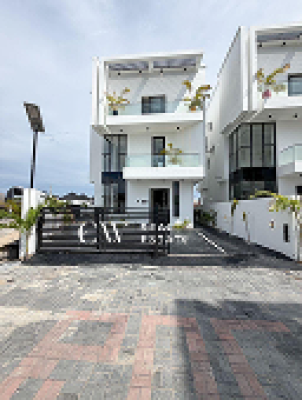 4 & 5-bedroom Fully Detached Duplexes with Bq, Lekki, Lagos, Detached Duplex for Sale