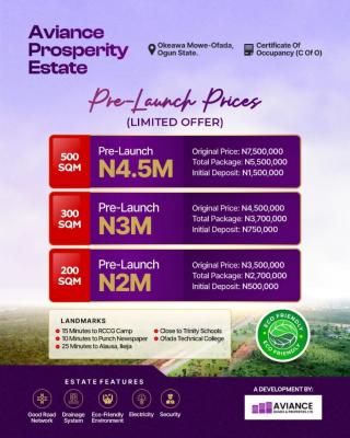 Serviced Residential Land with Verified Title