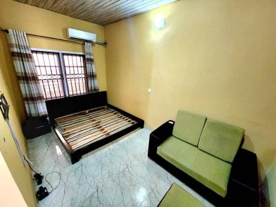 Furnished Studio Roomself Contain+ Inverter+ a.c + All Amenities, Inside Justice Coker Estate, Opp. Lagos State Secretariat, Alausa,, Alausa, Ikeja, Lagos, Self Contain (single Rooms) for Rent