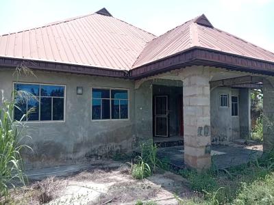 4 Bedroom Bungalow Almost Completed, Road 2 Atipere, Oda Road, Akure, Ondo, Detached Bungalow for Sale