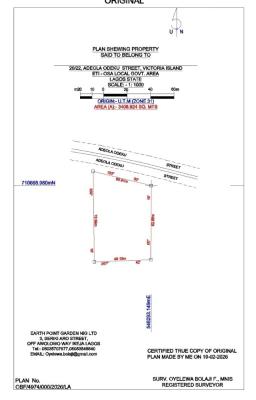 : a Prime 3,400sqm Land Parcel, Victoria Island (vi), Lagos, Land for Sale
