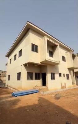 Luxury Spacious 4 Bedroom Terrace Duplex + Bq, Shell Carcass, Corner Pie, Mabushi, Abuja, Terraced Duplex for Sale