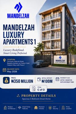 Mandelzah Luxury Apartments 1, Freedom Way, Lekki Phase 1, Lekki, Lagos, Flat / Apartment for Sale