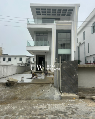 5 Bedroom Detached Duplex, Osapa, Lekki, Lagos, Detached Duplex for Sale