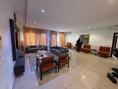 Waterfront 4 Bedrooms Apartment with Bq Comes Unfurnished, Ikoyi, Lagos, House for Rent