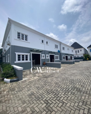 4 Bedroom Terraced Duplex with Bq, Lekki, Lagos, Terraced Duplex for Rent