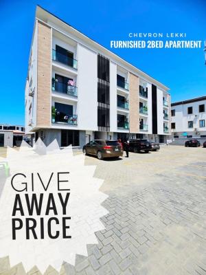 Fully Furnished 2 Bedroom Apartments with En-suite Rooms, Lekki Conservation Chevron, Lekki, Lagos, Flat / Apartment for Sale