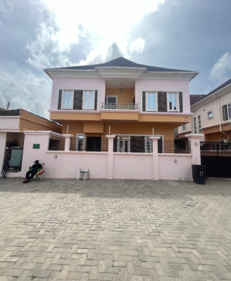 Spacious 5 Bedroom Fully Detached Duplex with Bq Along Spg Road, Ologo, Spg Road, Ologolo, Lekki, Lagos, Detached Duplex for Rent