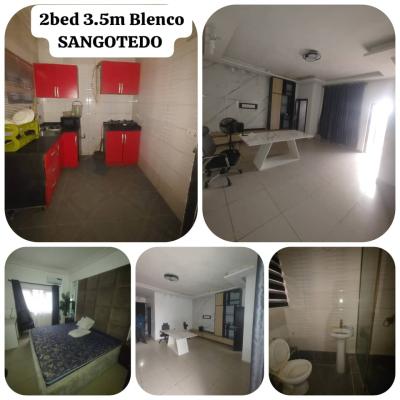 Spacious 2 Bedroom Flat Apartment, Peninsula Garden Estate.. Blenco Sangotedo, Ajah, Lagos, Flat / Apartment for Rent