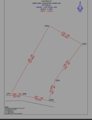 Land Available in a Fast Developing Area, Sabo Gida, Abuja, Mixed-use Land for Sale