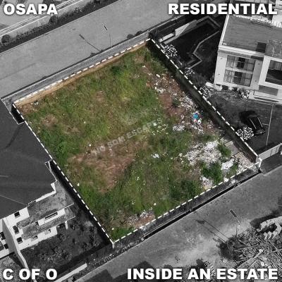 654 Sqm Bare Land, Osapa, Lekki, Lagos, Residential Land for Sale
