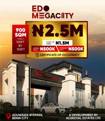 Land, Aduwawa By Pass Benin City, Benin, Oredo, Edo, Residential Land for Sale