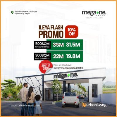 Verified and Secured Land with C of O Title